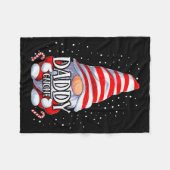 Couverture Polaire Daddy Gnome Christmas Pajamas Matching Family Grou (Devant (Horizontal))