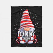 Couverture Polaire Daddy Gnome Christmas Pajamas Matching Family Grou (Devant)