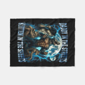 Couverture Polaire Daddy In The Streets Kitten In The Sheets Funny Al (Devant (Horizontal))