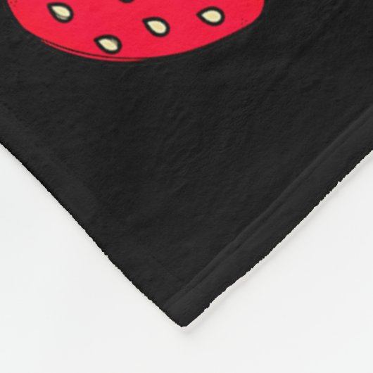 Couverture Polaire Daddy Of The Berry First Birthday Girl Strawberry (Coin)