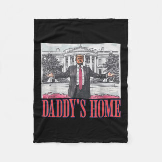 Couverture Polaire Daddys Home Chemise Maison Blanche Trump 2024