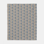 Couverture Polaire Daffodiles Abstraits (Devant)
