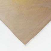 Couverture Polaire Daffodiles jaunes sur le mariage du printemps blan (Coin)