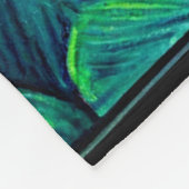 Couverture Polaire Daffodiques impressionnistes (Coin)