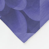 Couverture Polaire Dahlia bleu (Coin)