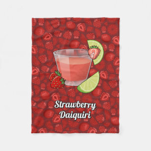Couverture Polaire Daiquiri aux fraises