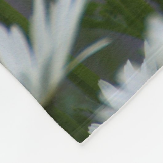 Couverture Polaire Daisies on Grey (Coin)