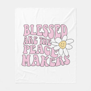 Couverture Polaire Daisy et les artisans de la paix Slogan