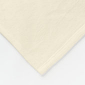 Couverture Polaire Daisy Groove - Rose, orange et crème (Coin)