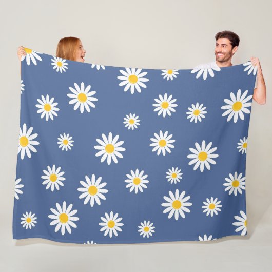 Couverture Polaire Daisy Meadows Blue (En situation)