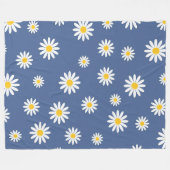 Couverture Polaire Daisy Meadows Blue (Devant (Horizontal))
