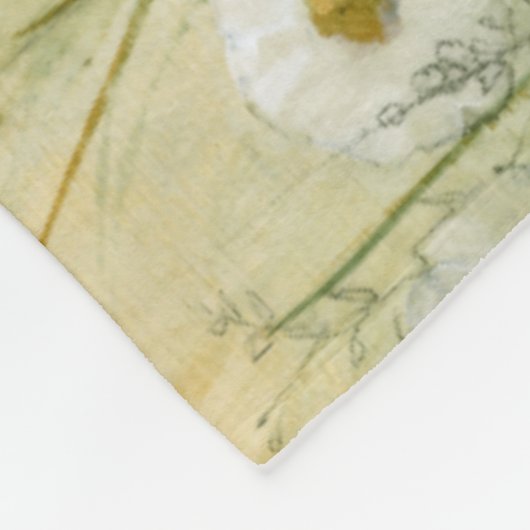 Couverture Polaire Daisy Spring I (Coin)