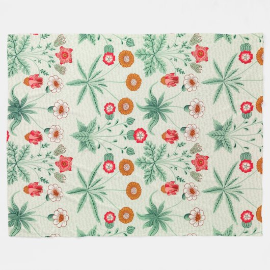 Couverture Polaire Daisy, William Morris (Devant (Horizontal))