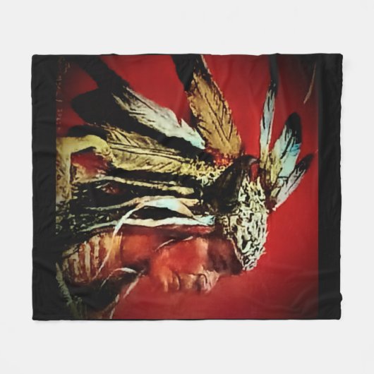 Couverture Polaire "Dakota" Fleece Blanket (Devant (Horizontal))