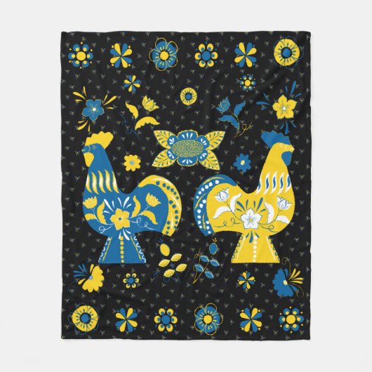 Couverture Polaire Dala Rooster suédois (Devant)
