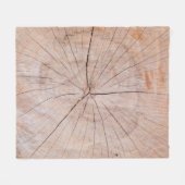 Couverture Polaire dalle en bois Brown (Devant (Horizontal))