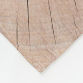 Couverture Polaire dalle en bois Brown (Coin)