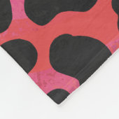 Couverture Polaire DalmatiDalmatien noir et rouge (Coin)