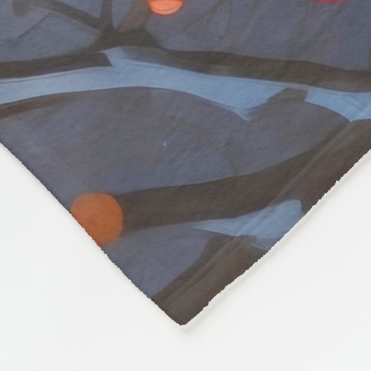 Couverture Polaire Dalmatienne coule dans la neige avec Casquette de  (Coin)