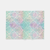 Couverture Polaire Damas pastel (Devant (Horizontal))