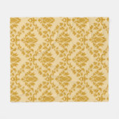 Couverture Polaire Damask seamless backgroundpattern, abstract, antiq (Devant (Horizontal))