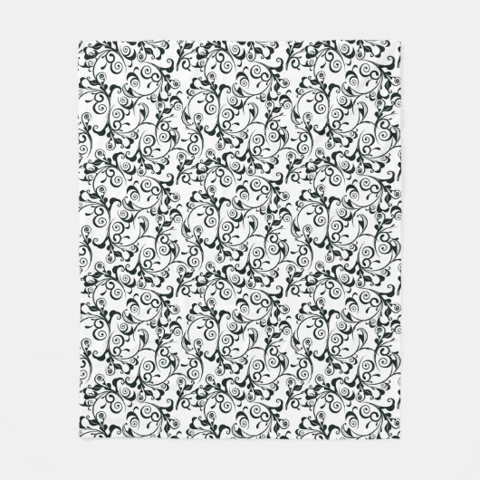 Couverture Polaire Damassé (Devant)