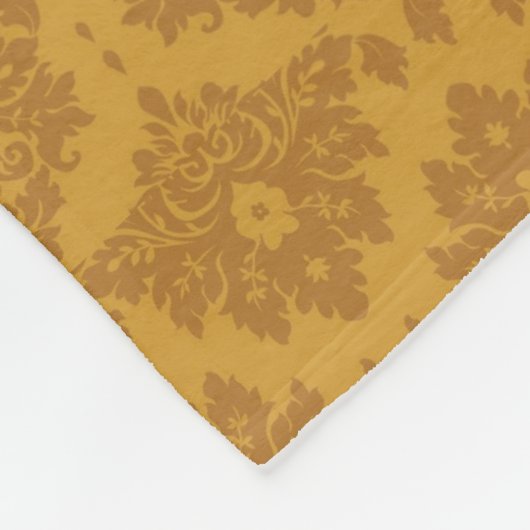 Couverture Polaire Damassé d'or de luxe (Coin)