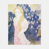 Couverture Polaire Dame en Robe rose, Maurice Denis (Devant)