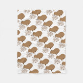 Couverture Polaire dame folle de capybara (Devant)