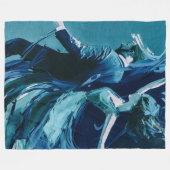 Couverture Polaire Dance Between Motion And Silence (Devant (Horizontal))