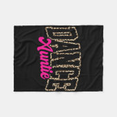Couverture Polaire Dance Tante Leopard Danser Tante Vie Filles Femmes (Devant (Horizontal))
