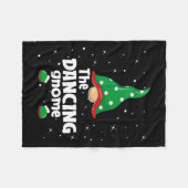 Couverture Polaire Dancing Gnome Family Matching Christmas Funny Paja (Devant (Horizontal))