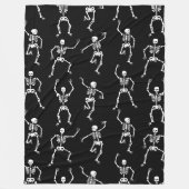 Couverture Polaire Dancing Skeletons Halloween Plush (Devant)