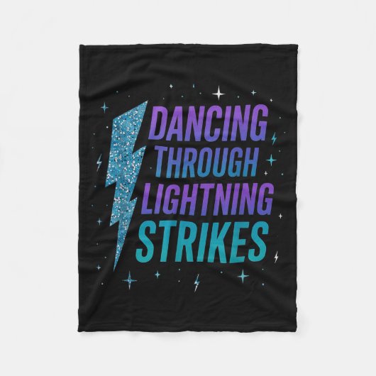 Couverture Polaire Dancing Through The Lightning Strike Dancer Motiva (Devant)