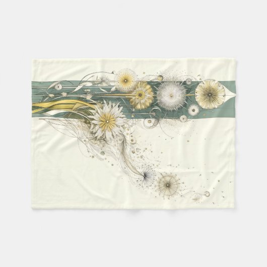 Couverture Polaire Dandelion (Devant (Horizontal))