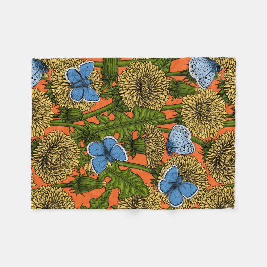 Couverture Polaire Dandelion medow (Devant (Horizontal))