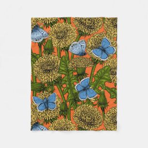 Couverture Polaire Dandelion medow