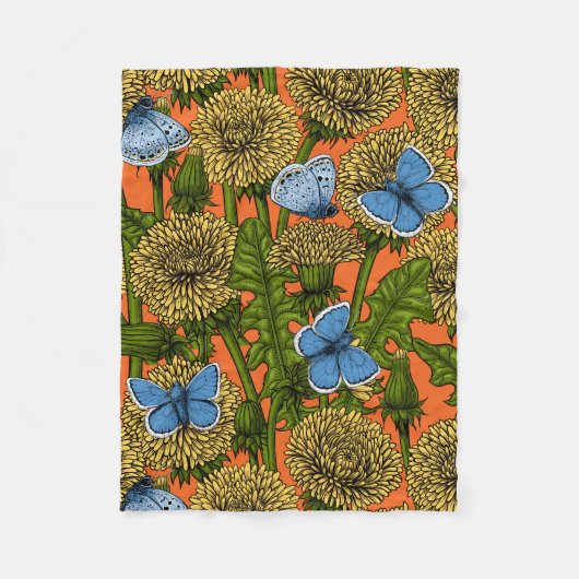 Couverture Polaire Dandelion medow (Devant)