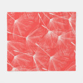 Couverture Polaire Dandelion rêve prendre l'avion dans ce pat polyval (Devant (Horizontal))