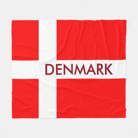 Couverture Polaire Danemark Fleece Blanket ! (Devant (Horizontal))