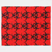 Couverture Polaire Danger biologique (Devant (Horizontal))