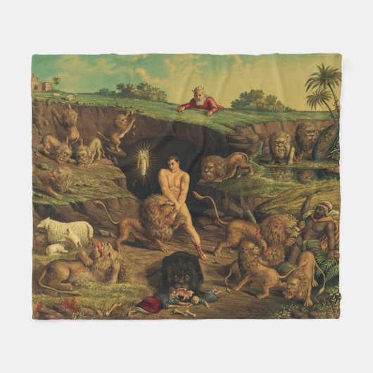 Couverture Polaire Daniel dans le Den des Lions (Devant (Horizontal))