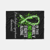 Couverture Polaire Dans cette famille combat seul Lymphome non hodgki (Devant (Horizontal))