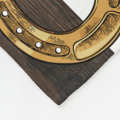 Couverture Polaire Dans l'amour mémoire équine photo keepsaké (Coin)