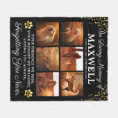 Couverture Polaire Dans le chien de mémoire amoureux (Devant (Horizontal))