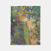 Couverture Polaire Dans le jardin, Monet (Devant)