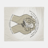 Couverture Polaire Dans les mains de Dieu (Devant (Horizontal))