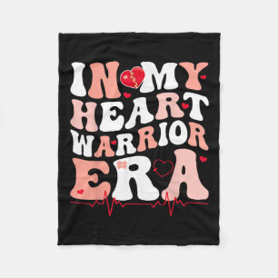 Couverture Polaire Dans Mon Coeur Guerrier Époque Chd Coeur Maladie D