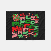 Couverture Polaire Dans Mon Holly Xmas Jolly Professeur Era Vibes C (Devant (Horizontal))