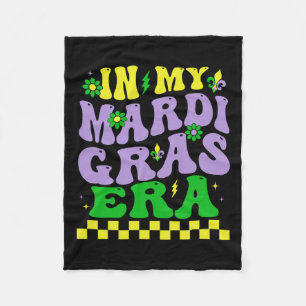 Couverture Polaire Dans My Mardi Gras Era Festival Retro Carnival Hol